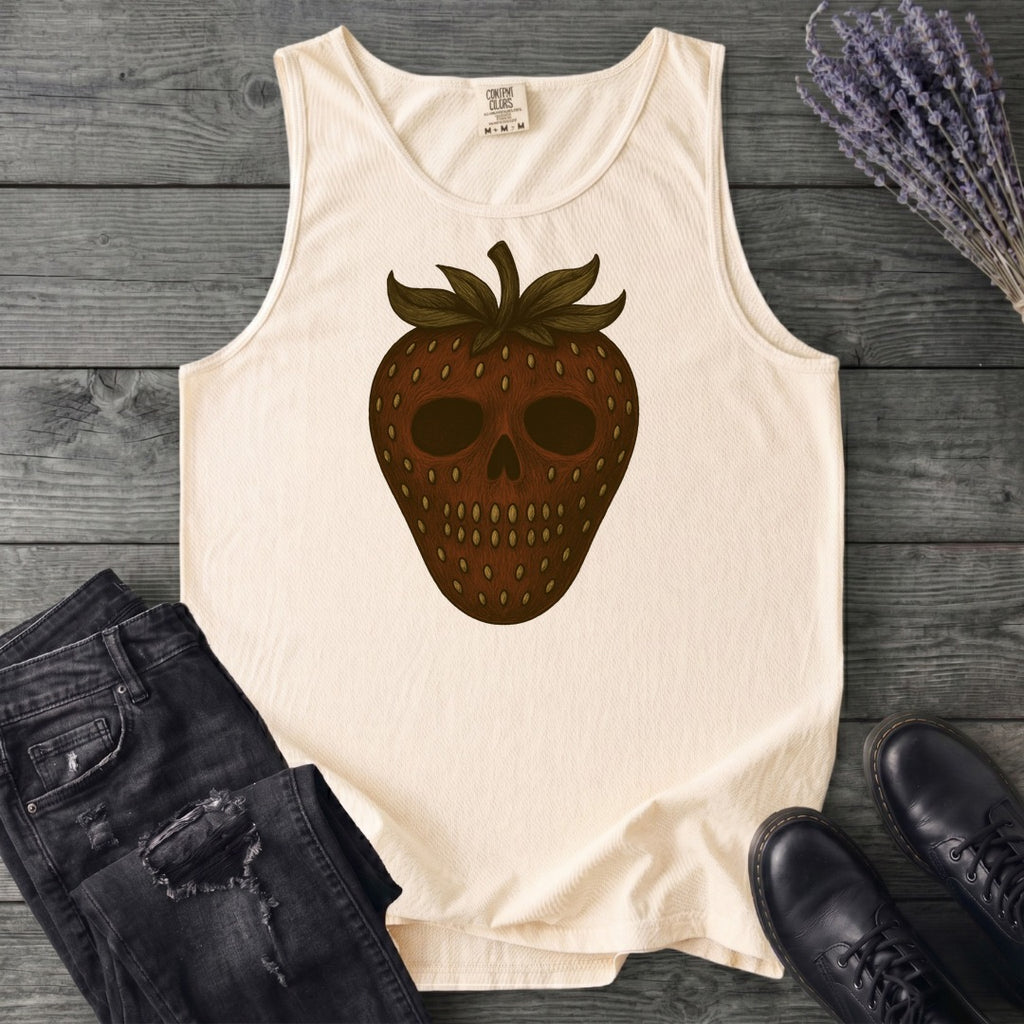Strawberry Skull Tank Top