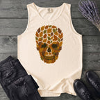 autumn leaves skull Tank Top