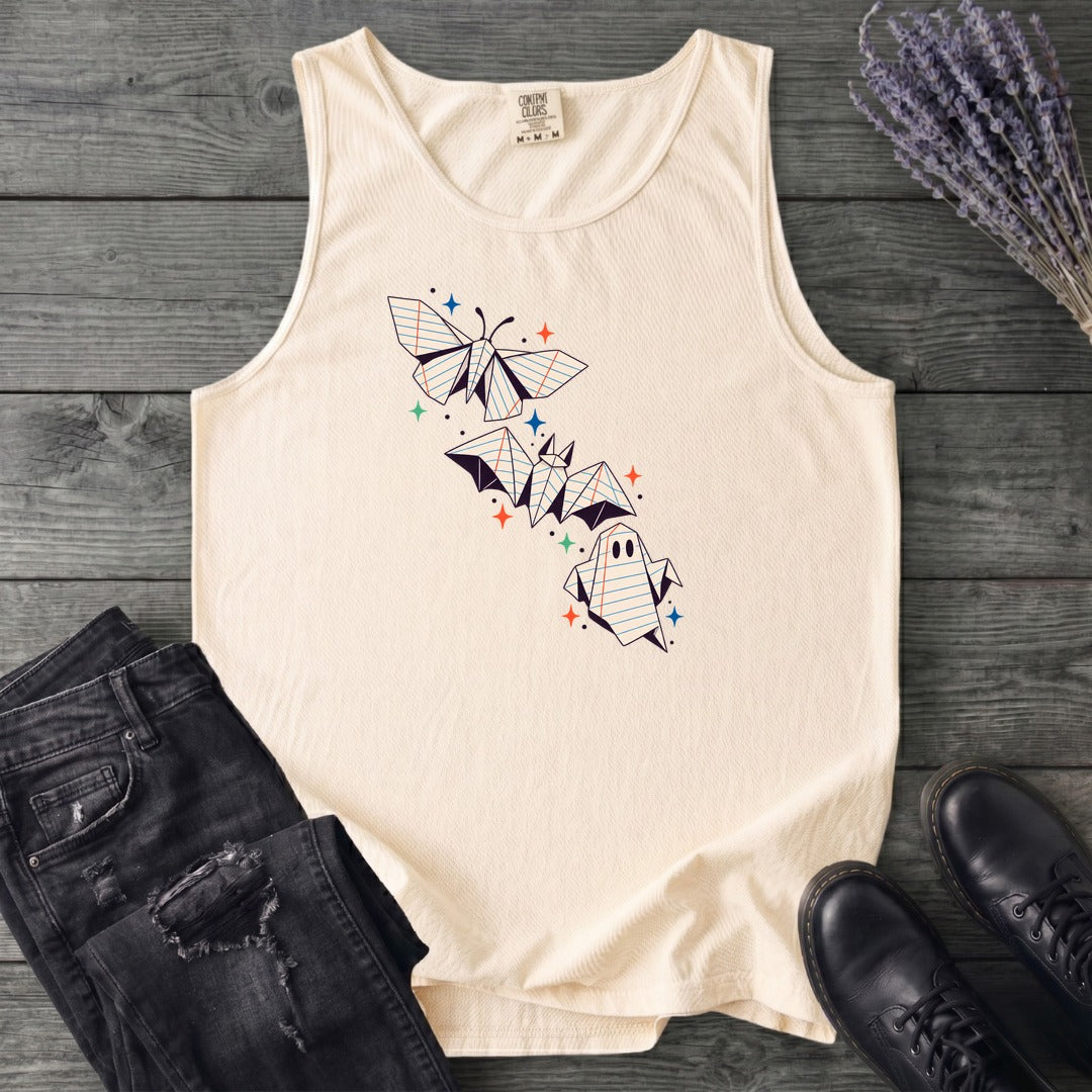 Spooky Notes Tank Top