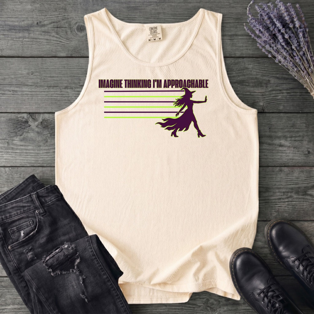 Imagine Thinking I'm Approachable Tank Top