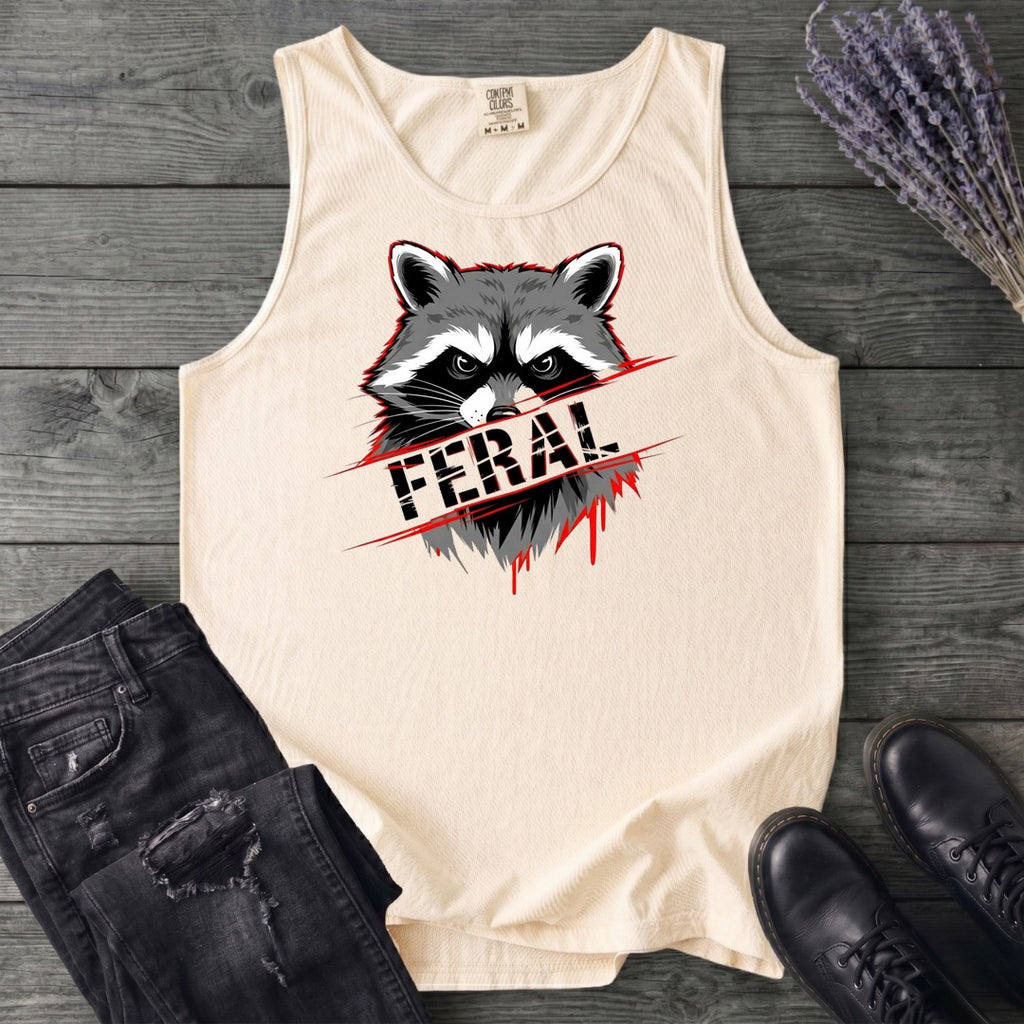 Feral Stencil Tank Top