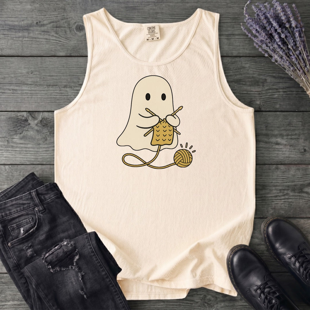 Knitting Ghost Tank Top