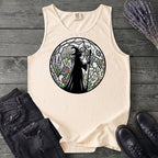 stained glass botanical witch Tank Top