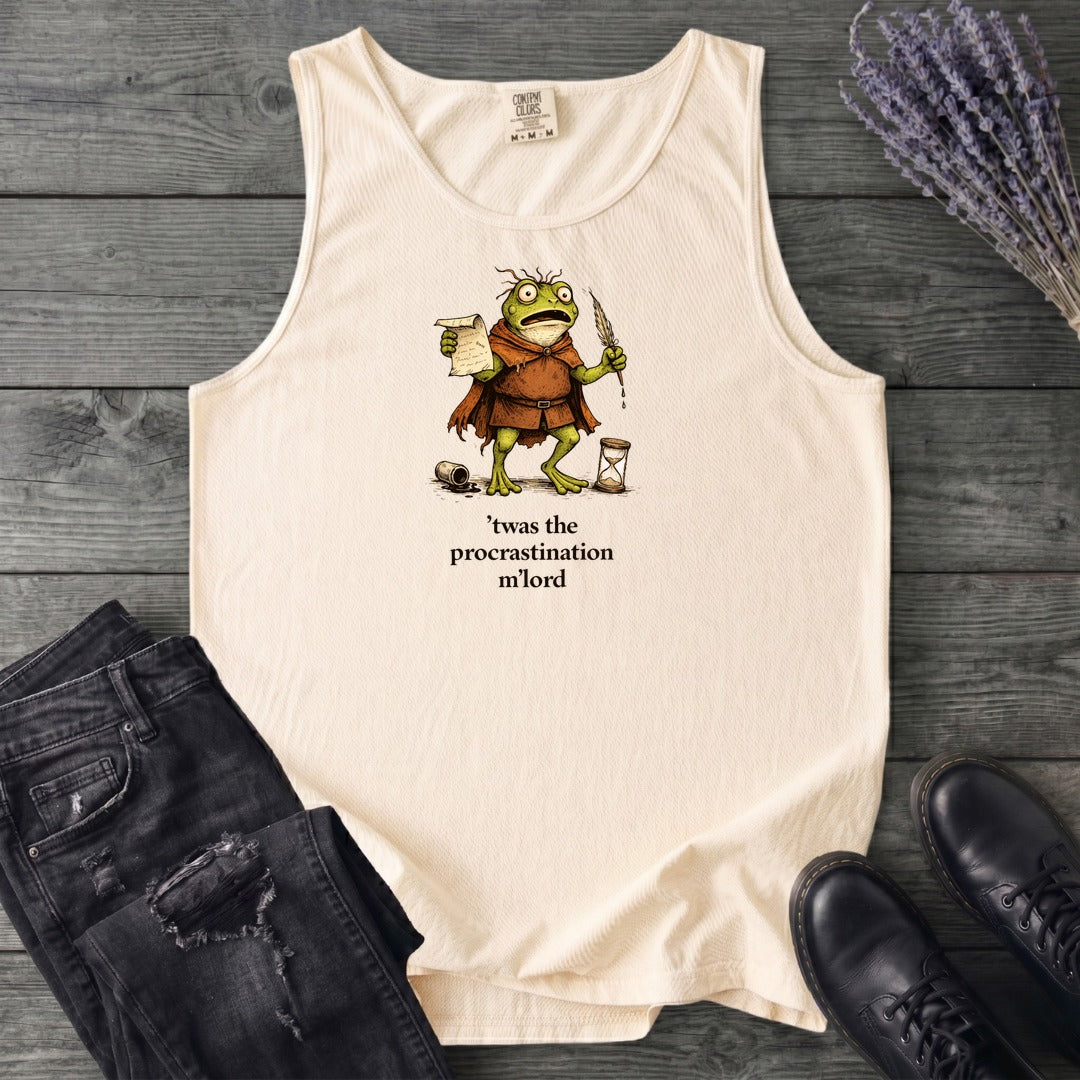Twas The Procrastination Tank Top