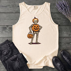 Skeleton Jack O Lantern Costume Tank Top