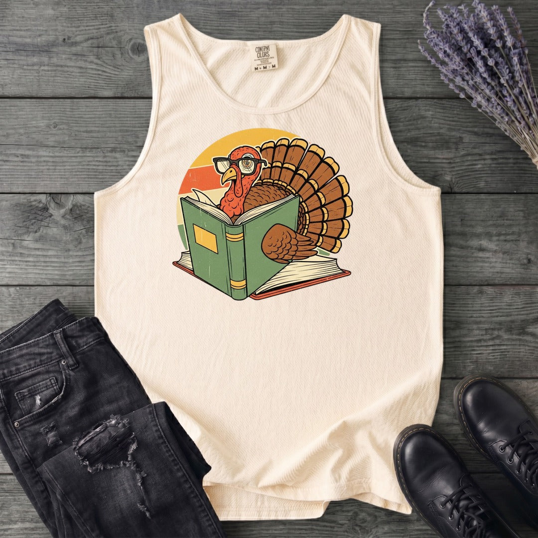 Turkey Reading Tank Top