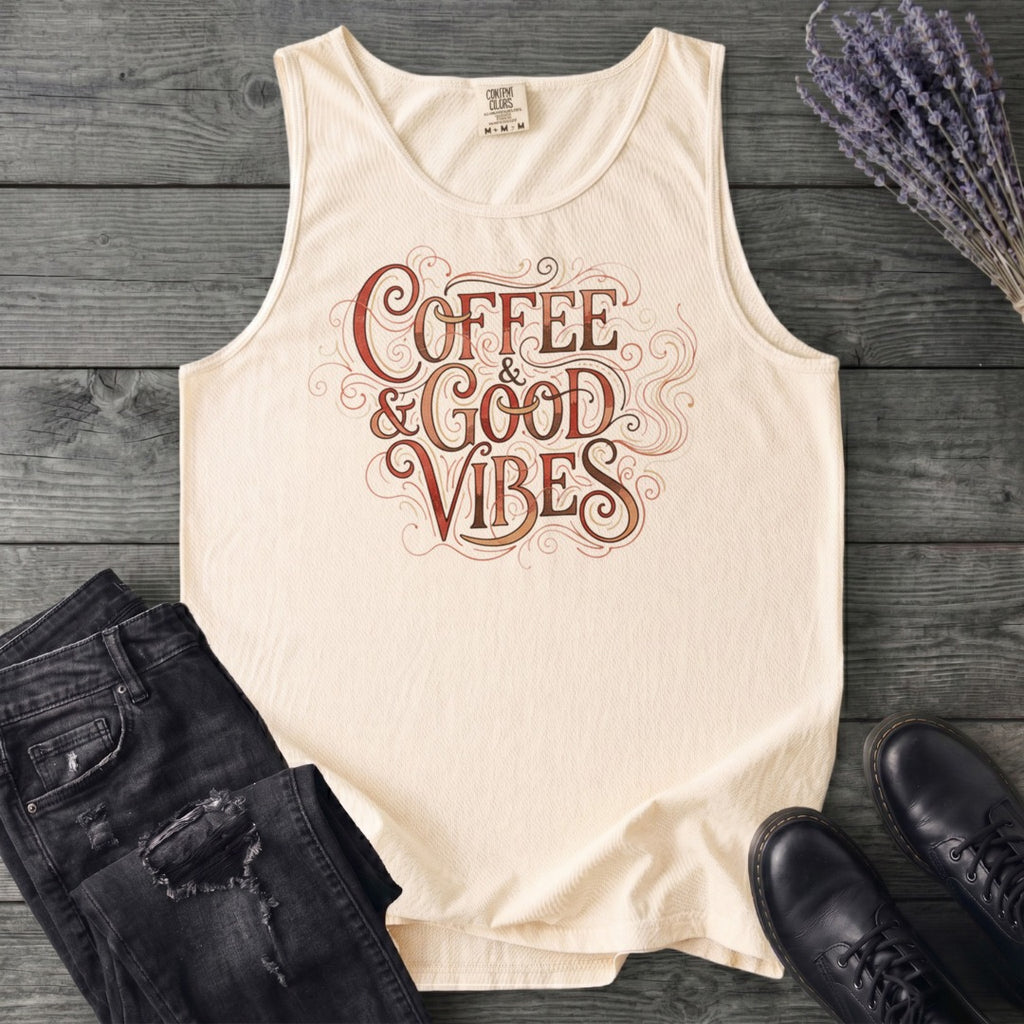 Coffee And Good Vibes Tank Top