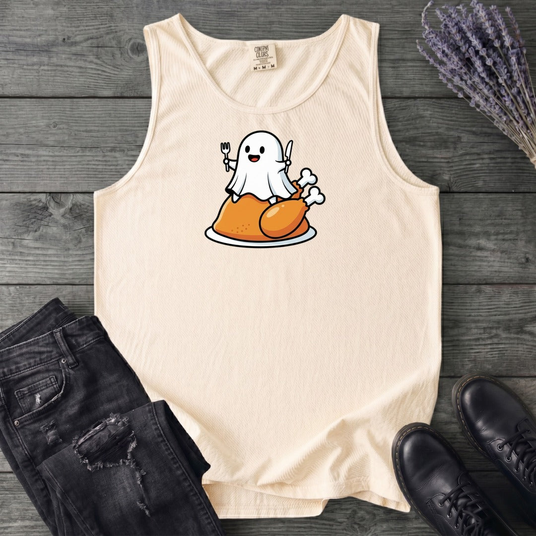 Ghost On Turkey Tank Top