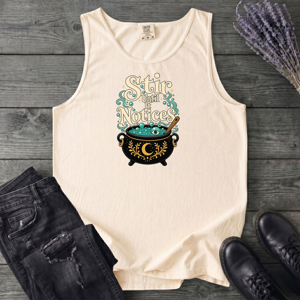 Stir Until It Notices Tank Top