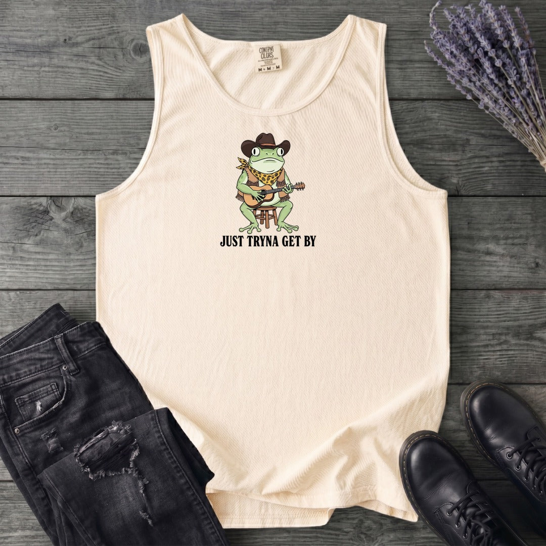 Just Tryna Get By Tank Top