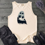tropical ghost silhouette Tank Top