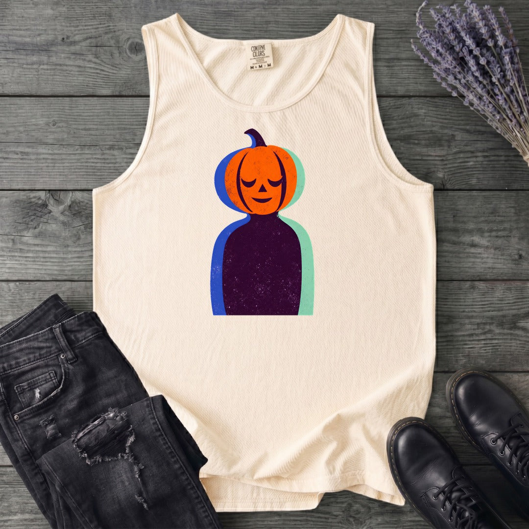 Serene Pumpkin Tank Top