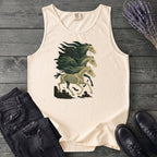 Stampeding Ghost Horses Tank Top