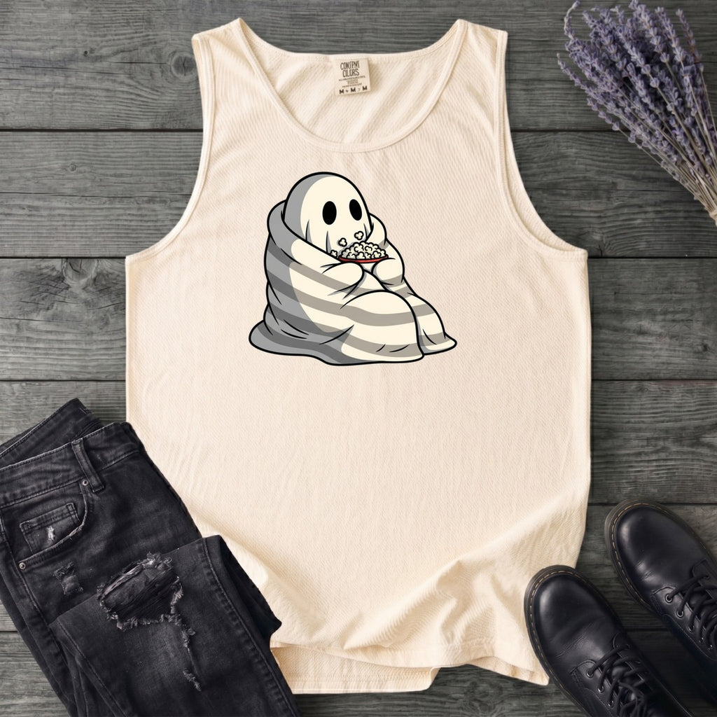Movie Night Ghost Tank Top