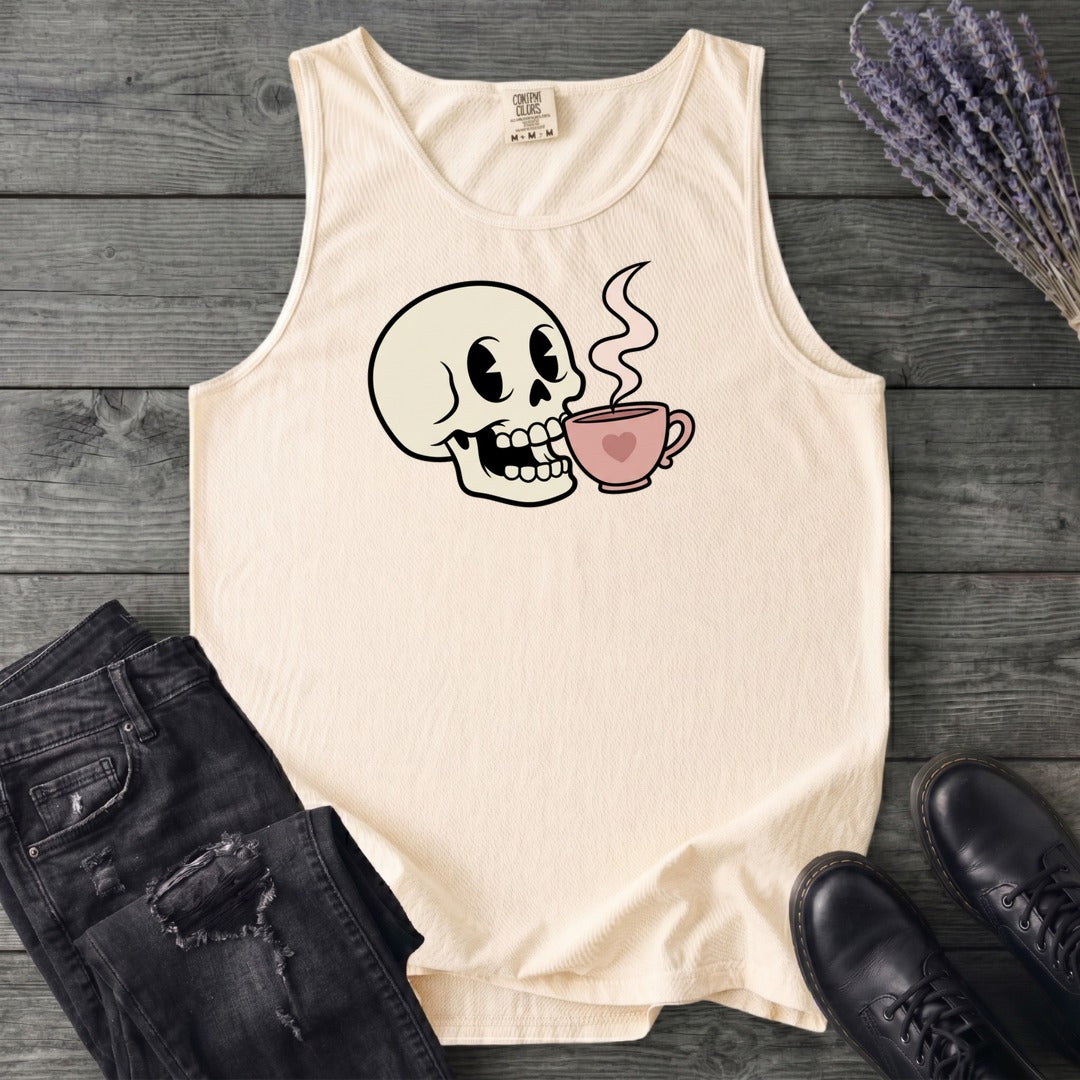 Skull Sip Tank Top