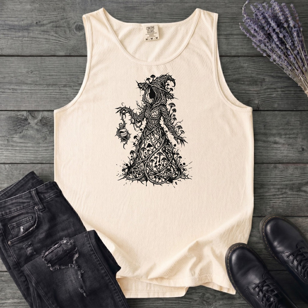 mushroom witch Tank Top