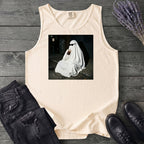 sheet ghost iced coffee curb meme Tank Top