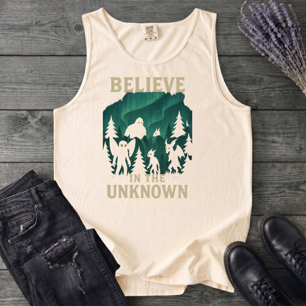 Believe In The Unknown Tank Top