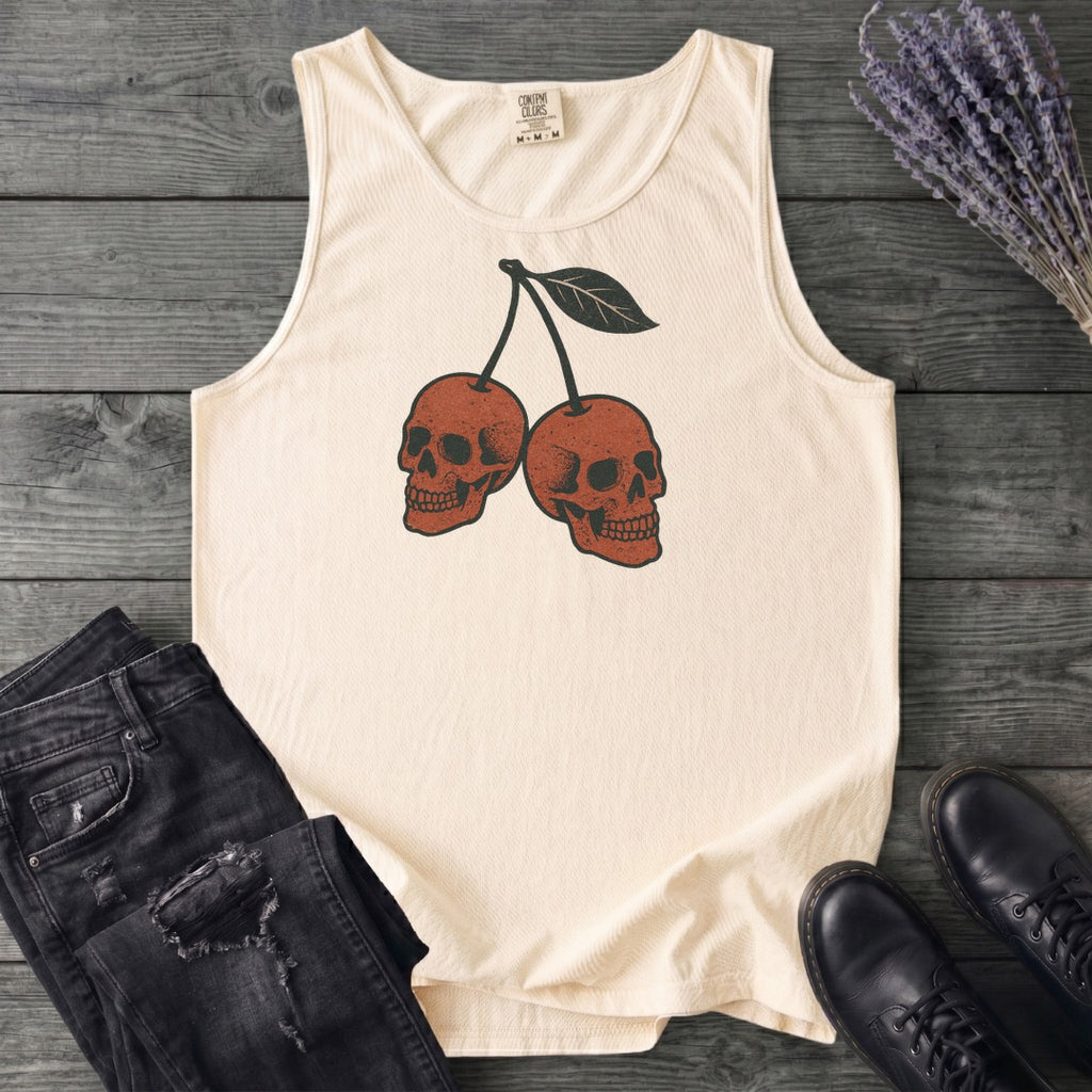Skull Cherries Tank Top