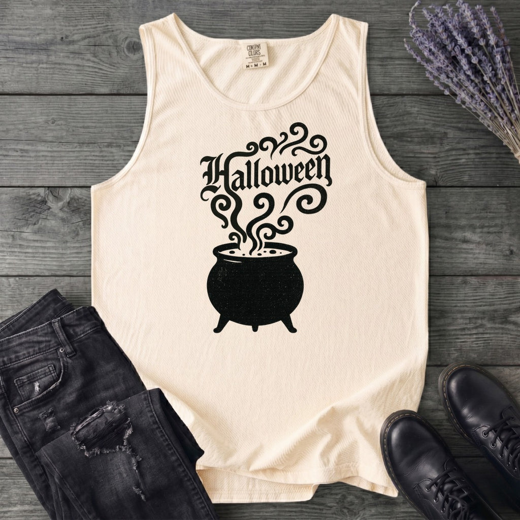 Halloween Cauldron Tank Top