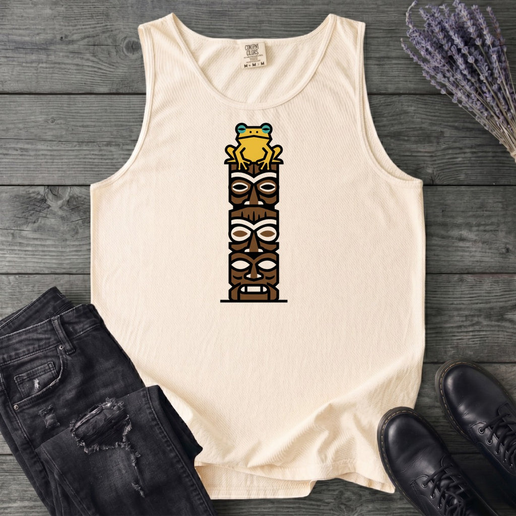Tiki Tower Frog Tank Top