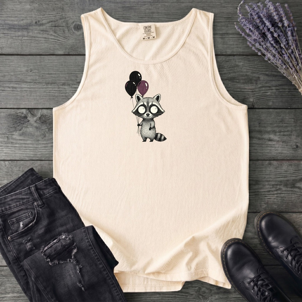 Raccoon Balloons Tank Top