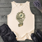 Nautical Compass Skeleton Hand Tank Top