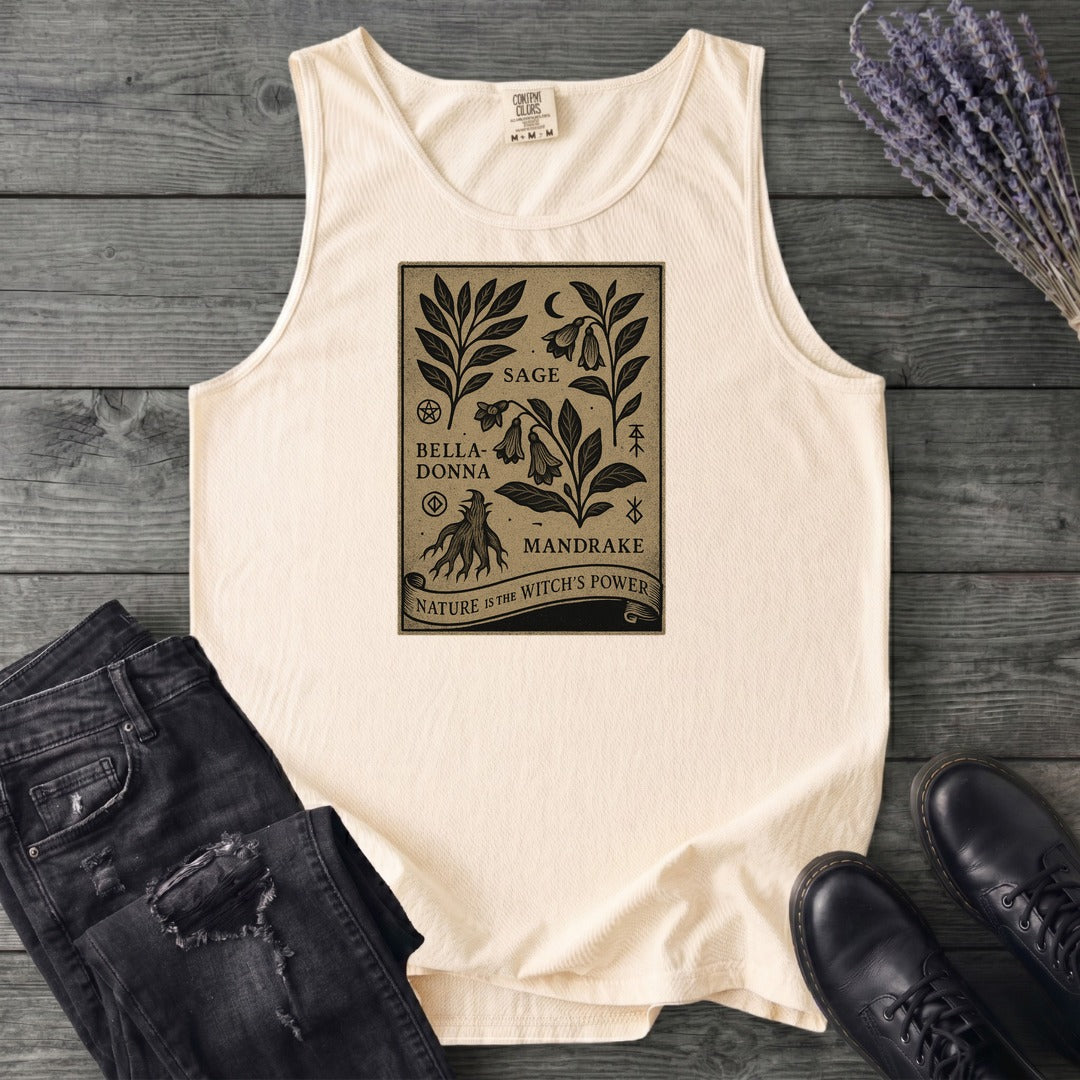 Nature Is The Witchs Power Tank Top