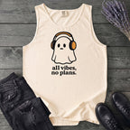 all vibes no plans Tank Top
