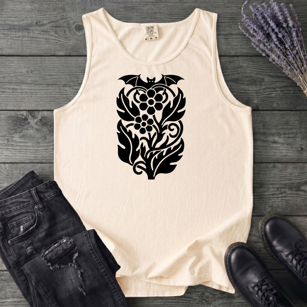 bat night garden Tank Top