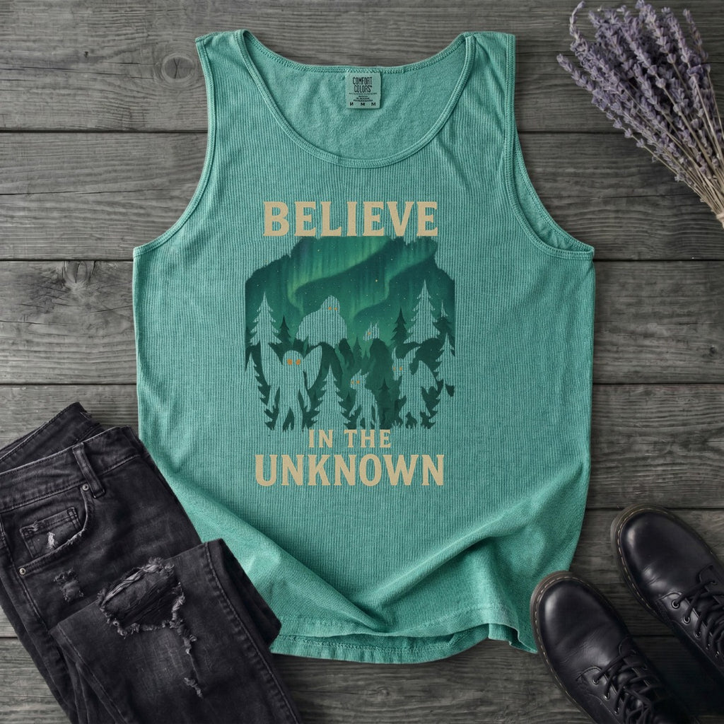 Believe In The Unknown Tank Top