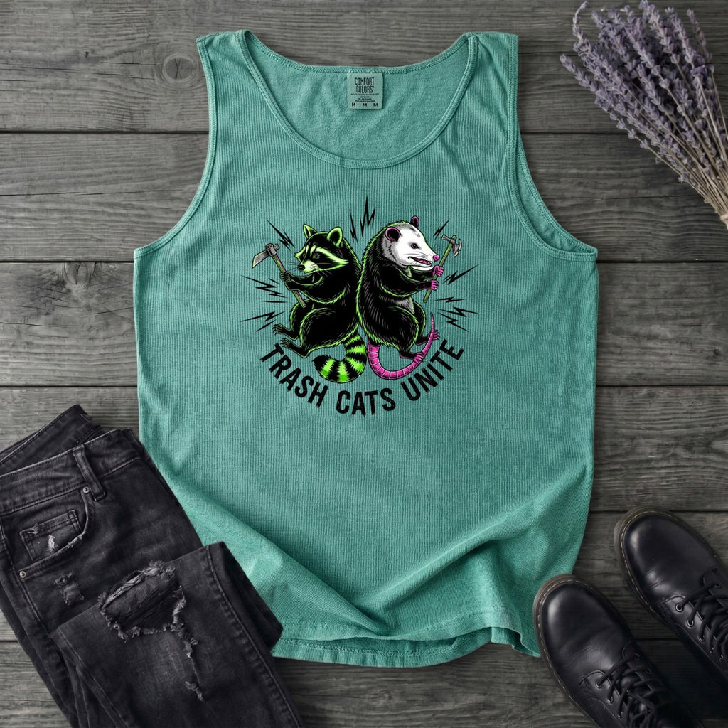 Trash Cats Unite Tank Top