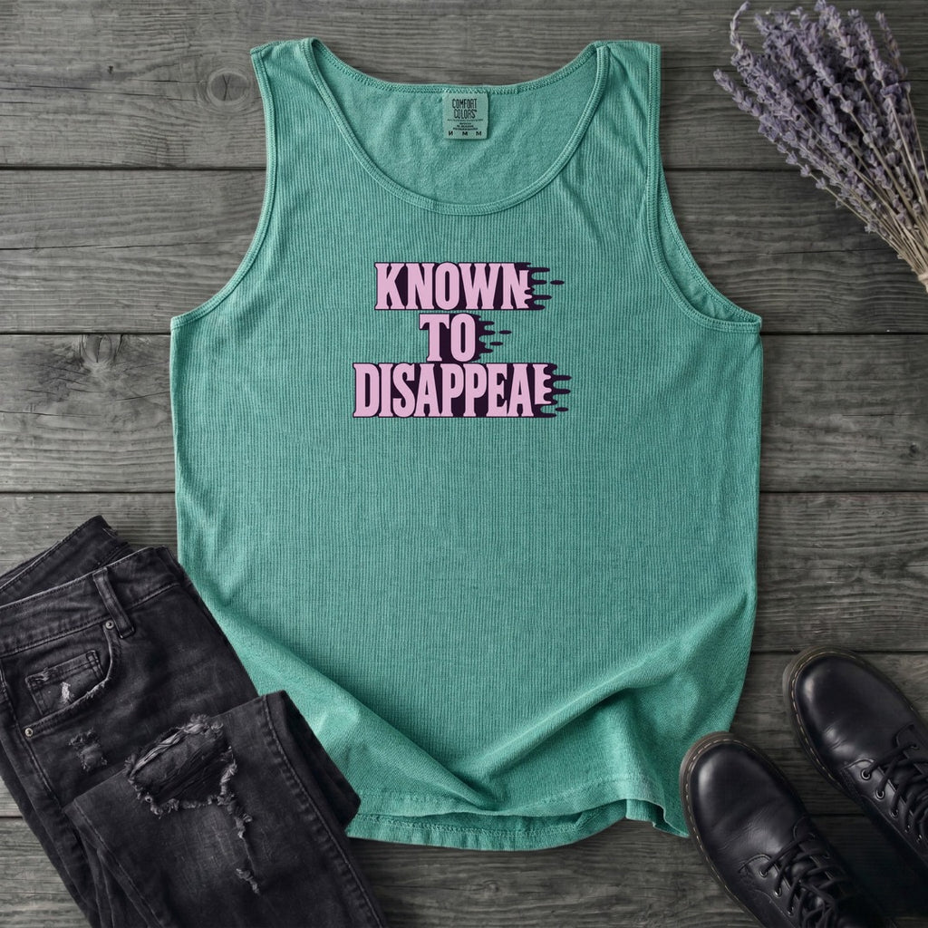 Known To Disappear Tank Top