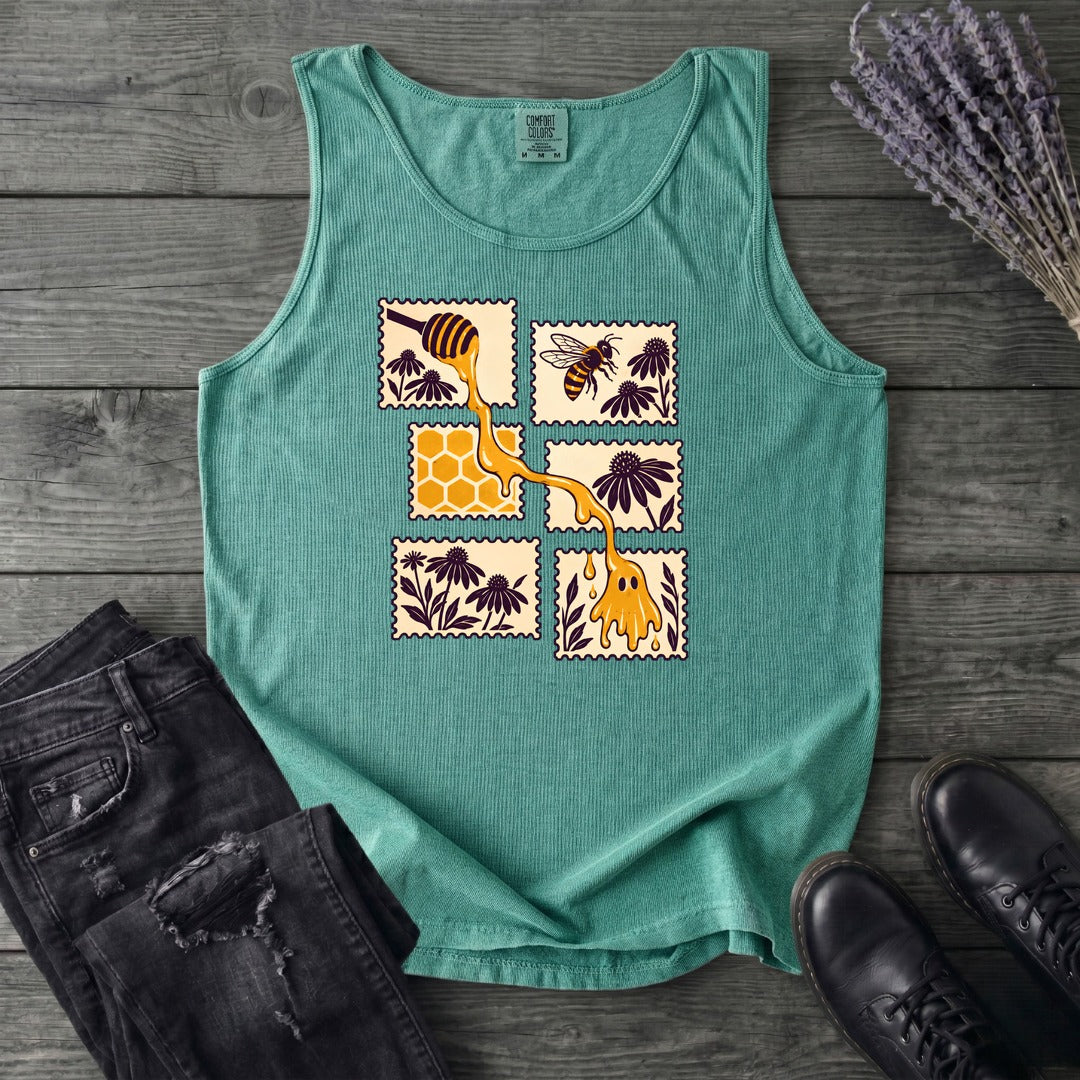 Honey Ghost Stamps Tank Top