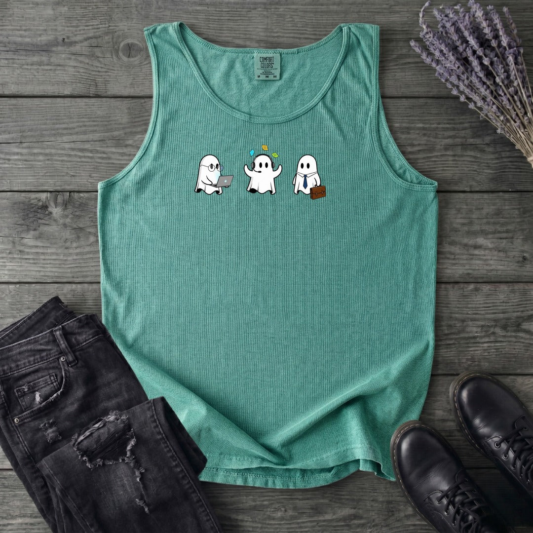 Ghost Trio Office Tank Top