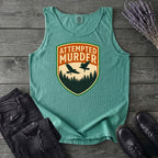 Attempted Murder Crows Tank Top