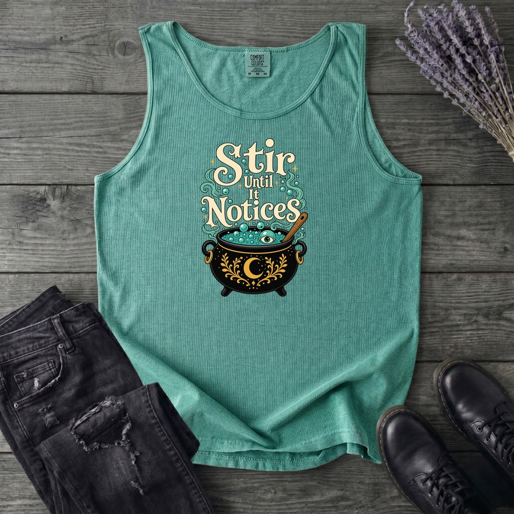 Stir Until It Notices Tank Top