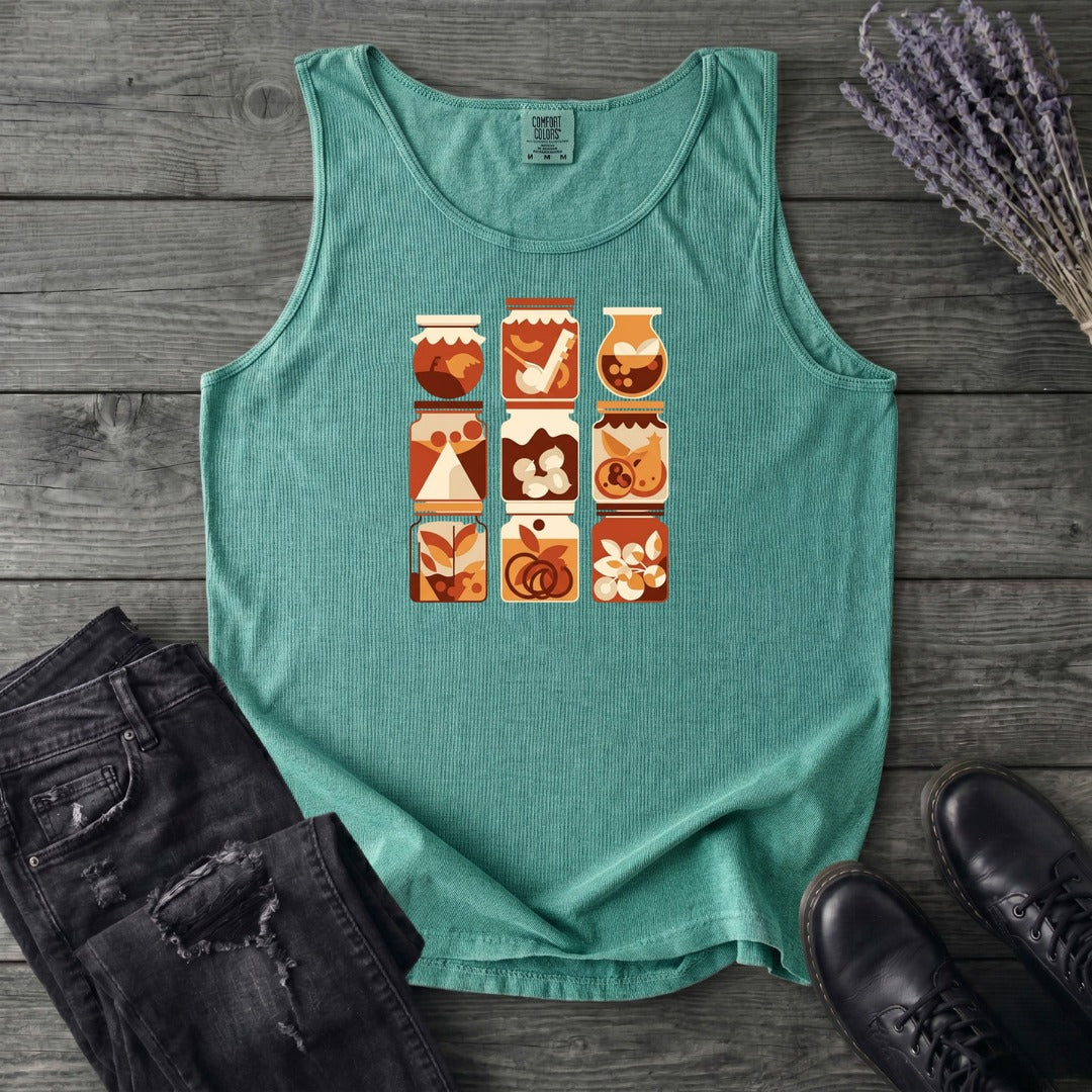 Jar Grid Tank Top