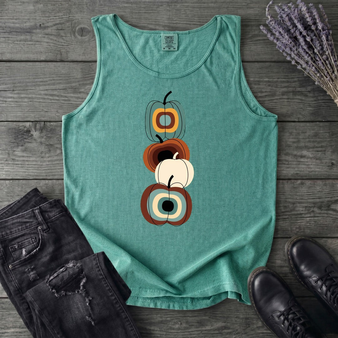 Mid Century Pumpkins Tank Top