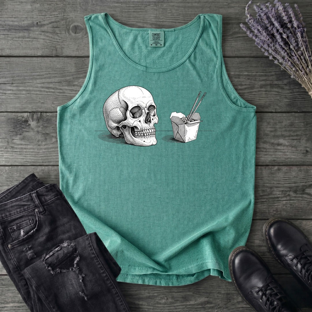 Skull Noodles Tank Top