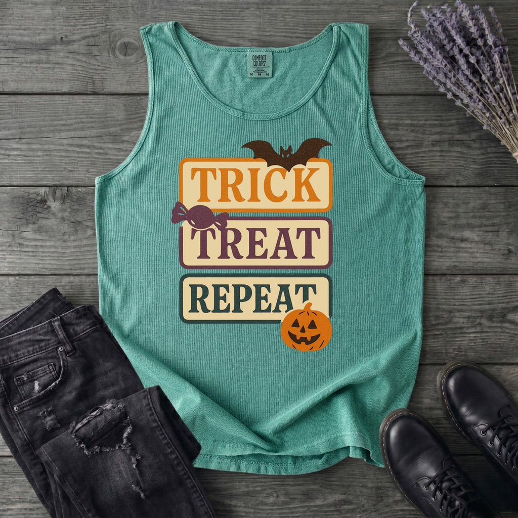 Trick Treat Repeat Muted Tank Top