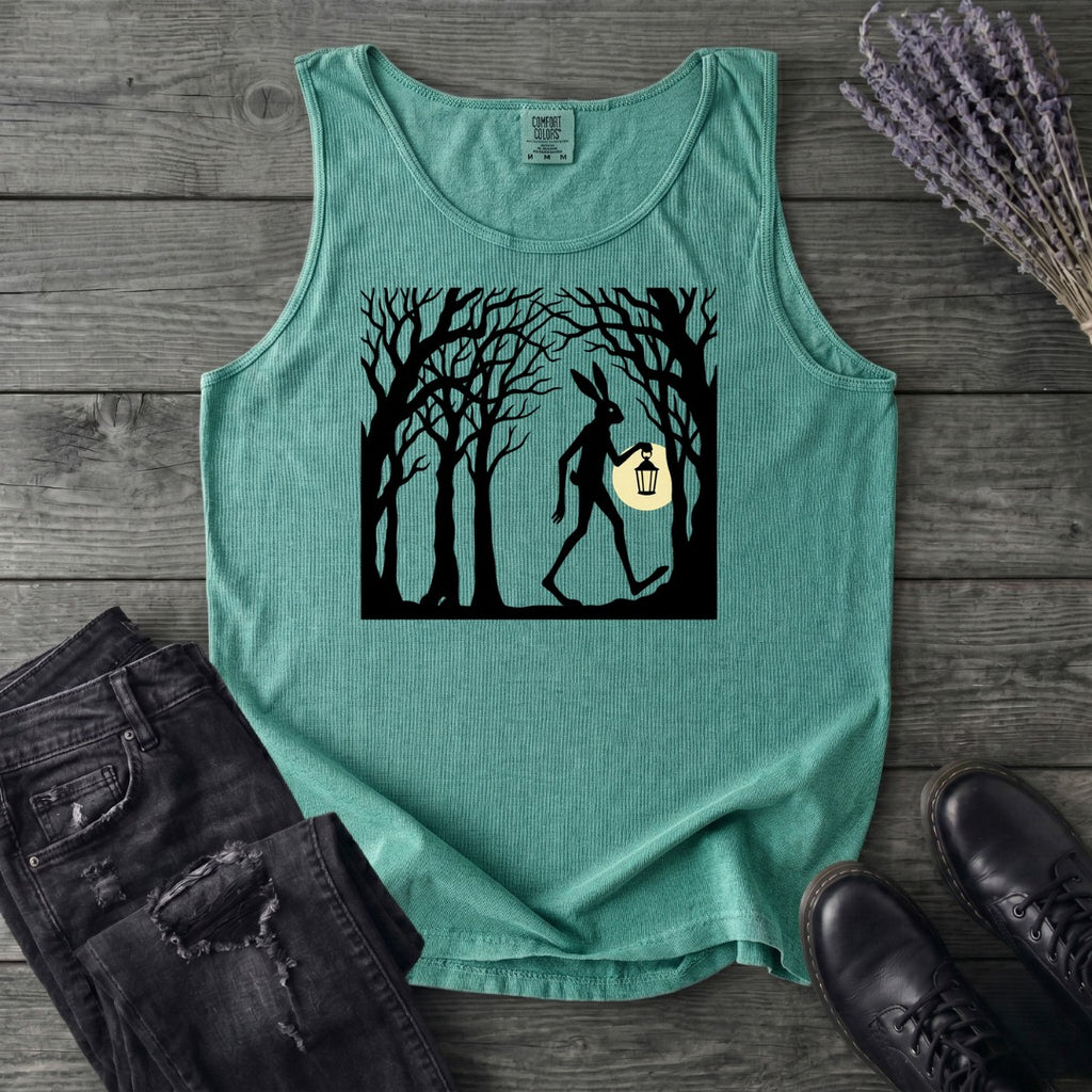tall rabbit spooky easter Tank Top