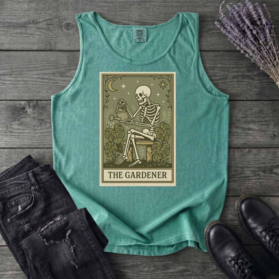 The Gardener Tarot Tank Top