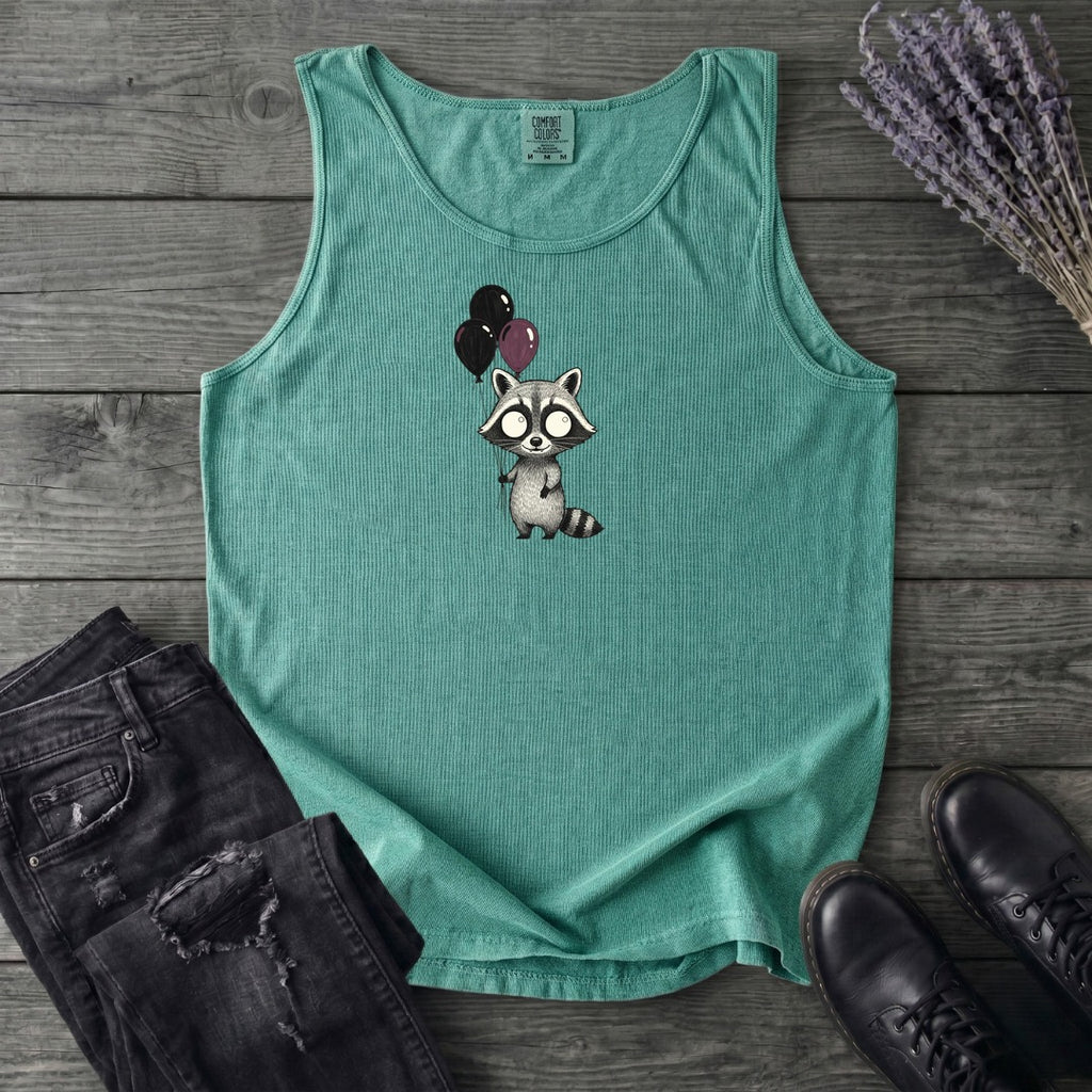Raccoon Balloons Tank Top
