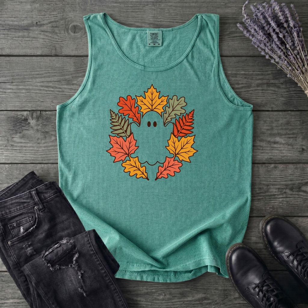 Ghost In The Leaves Tank Top