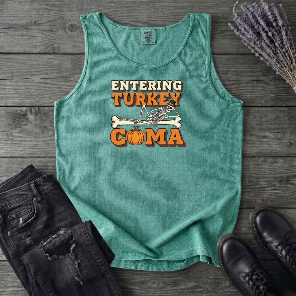 Entering Turkey Coma Tank Top