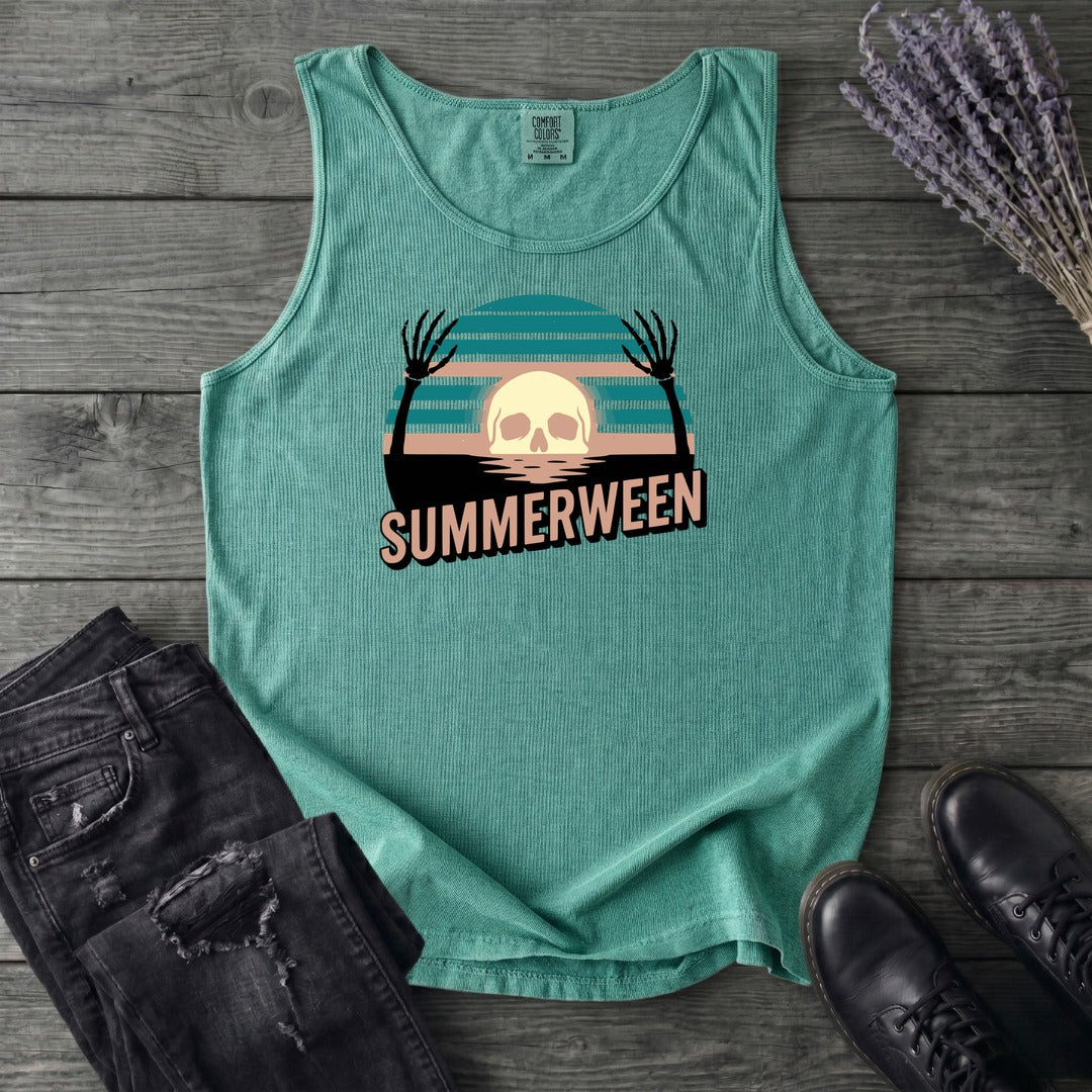 Summerween Skull Tank Top