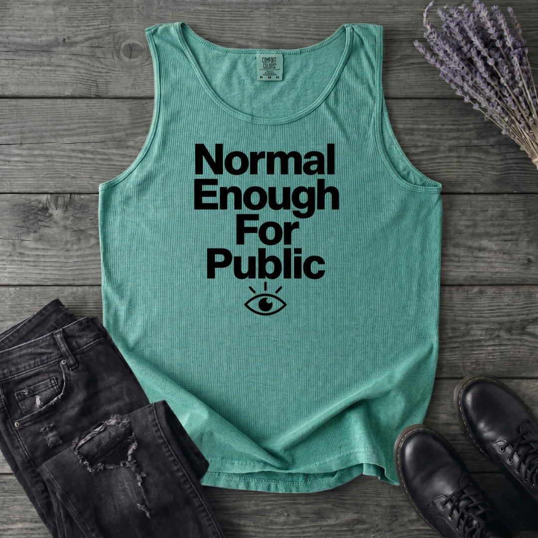 Normal Enough For Public Tank Top