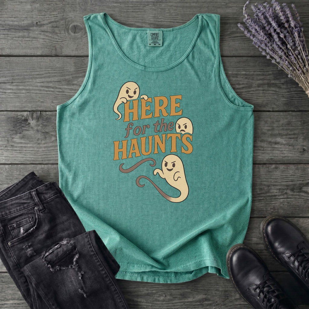 Here For The Haunt Tank Top