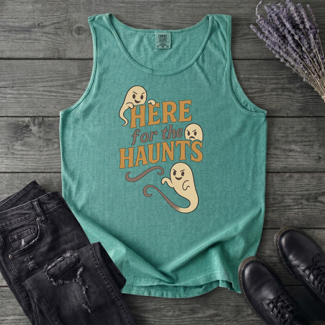 Here For The Haunt Tank Top